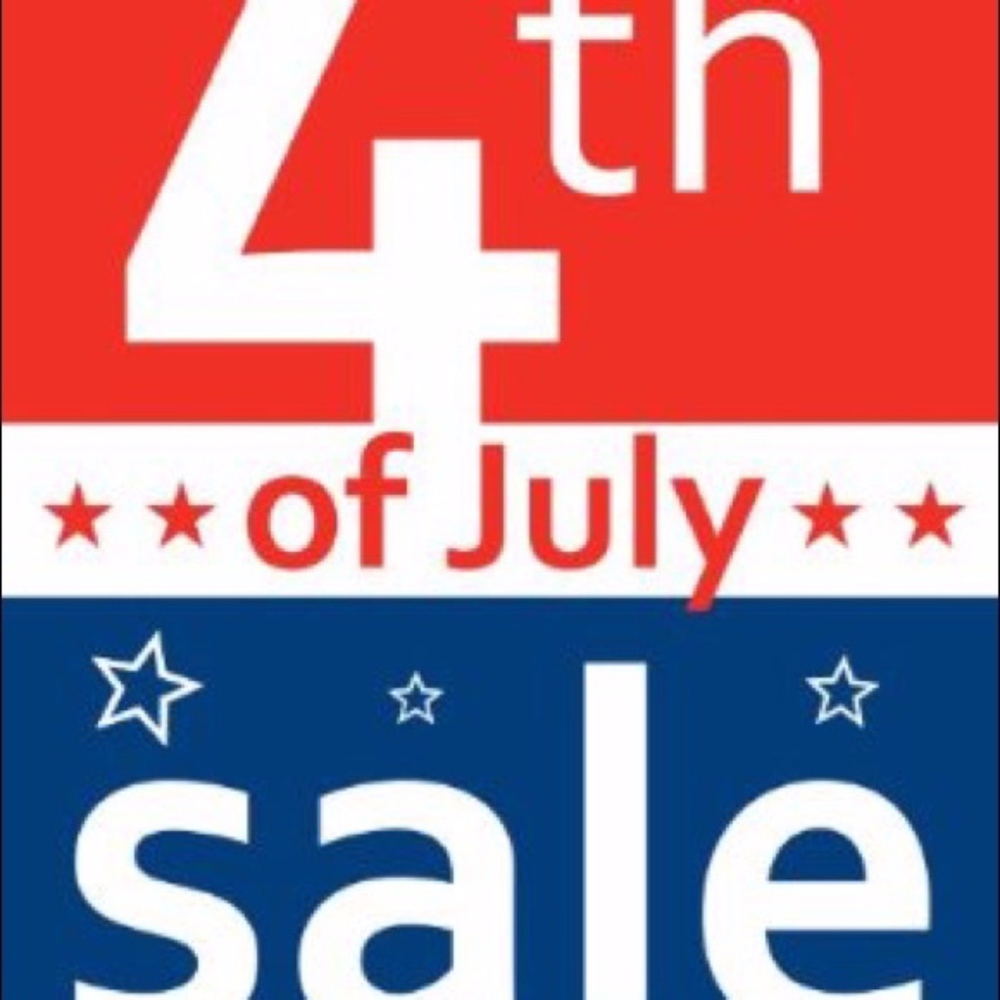 Pre 4th of July Sale